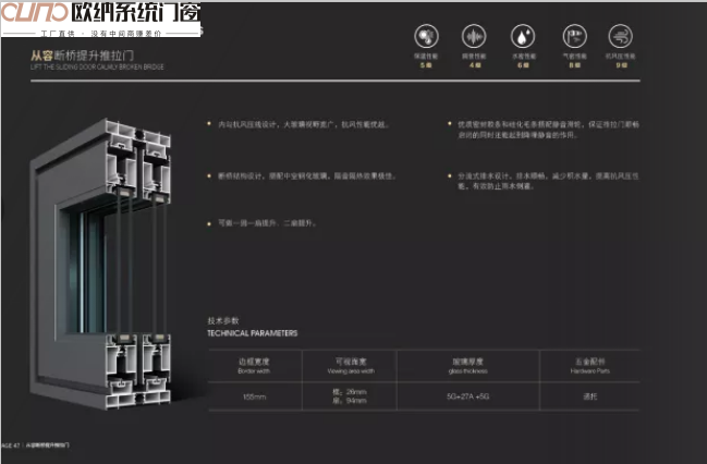 歐納系統(tǒng)門(mén)窗｜從容斷橋重型推拉門(mén)—御風(fēng)來(lái)襲